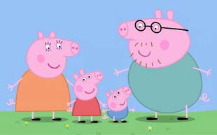 学习法语-法语动画片小猪佩奇动画片全集Peppa Pig粉红猪小妹法语版中文中法双语字幕